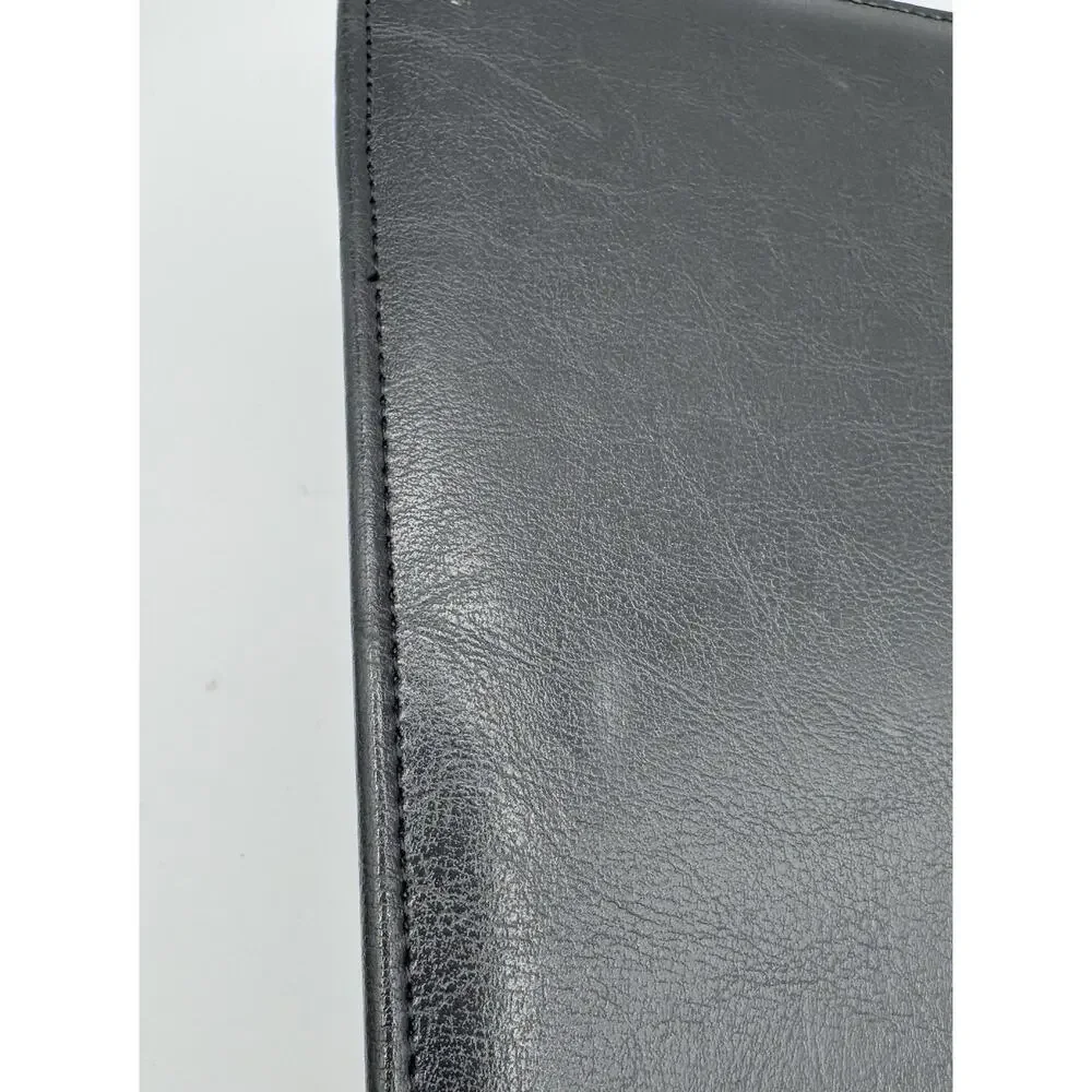 Berkshire Hathaway Home Services Padfolio Zip Around Folder Black Organizer BHHS